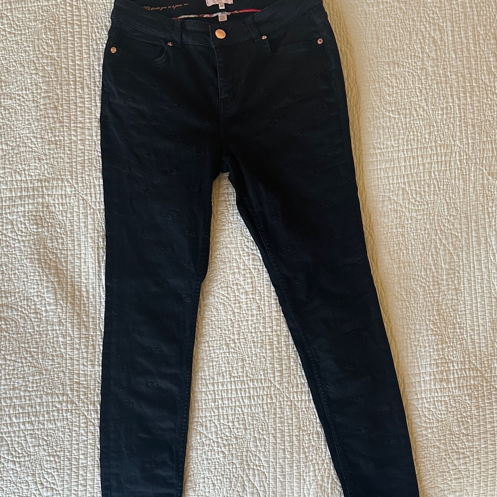Ted Baker Skinny Jeans - star patterned fabric!